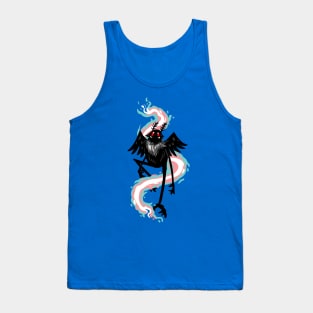 Mothman Transgender Flag Trans Pride Rights Tank Top